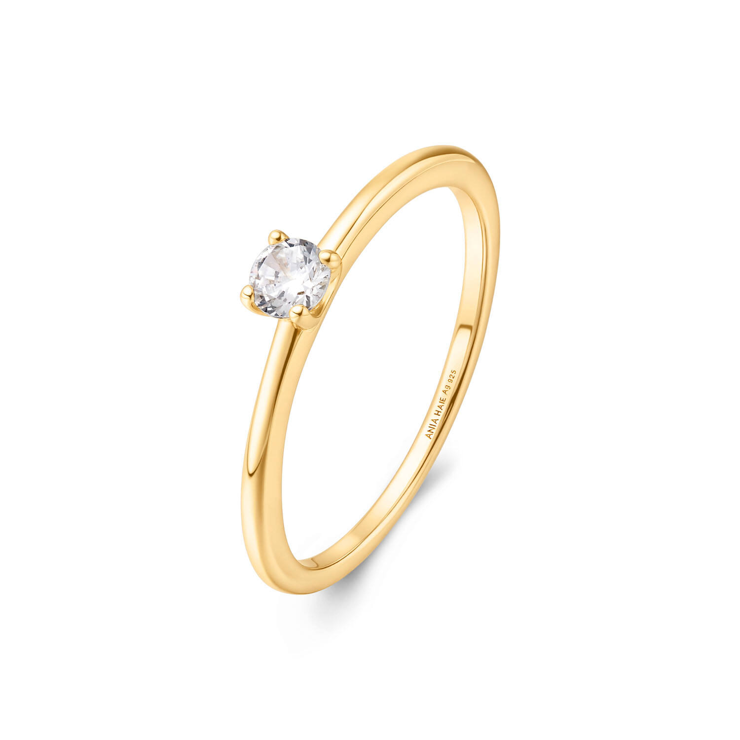  Sunny Sparkler - Ringe mit Zierkonia - Silber / 14kt GP - Zirkonia